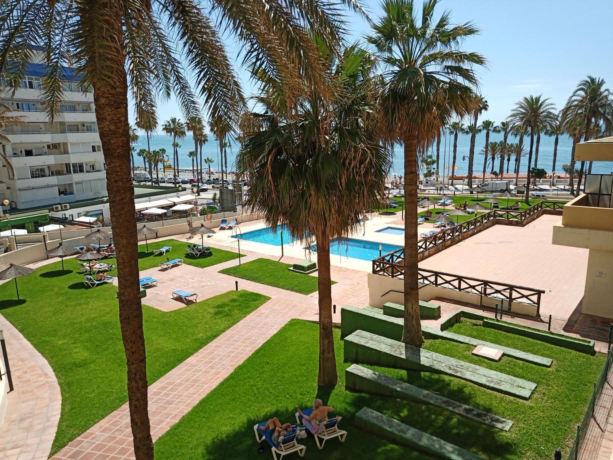 1 Paradise Of Benalmadena Costa Residencial Aloha Playa Vistas Al Mar, Front Beach Mini Duplex Exteriér fotografie